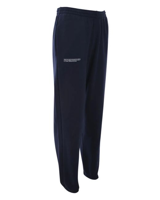 PANGAIA Blue Logo-Print Track Pants