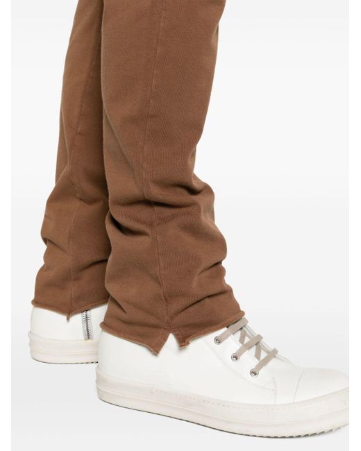 Rick Owens Brown Berlin Tapered Track Trousers for men
