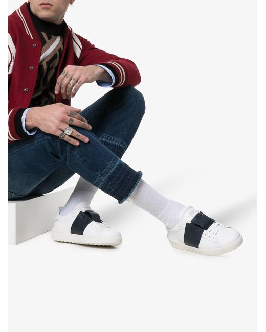 valentino open sneaker men