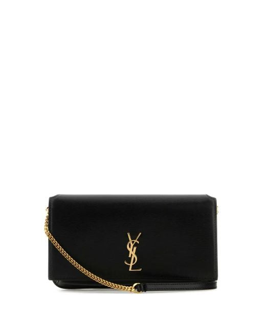 Saint Laurent Black Cassandre Umhängetasche