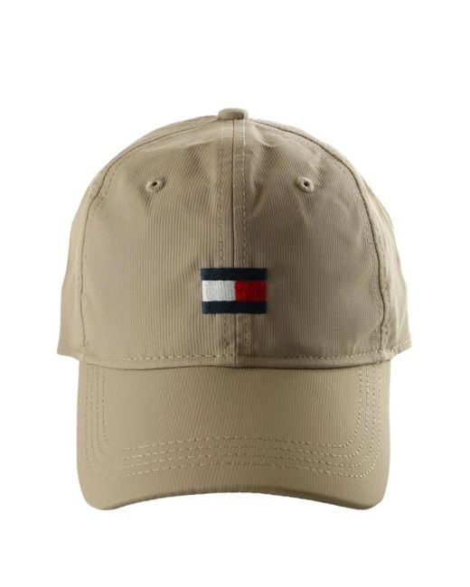 Tommy Hilfiger Logo-patch Cap Natural