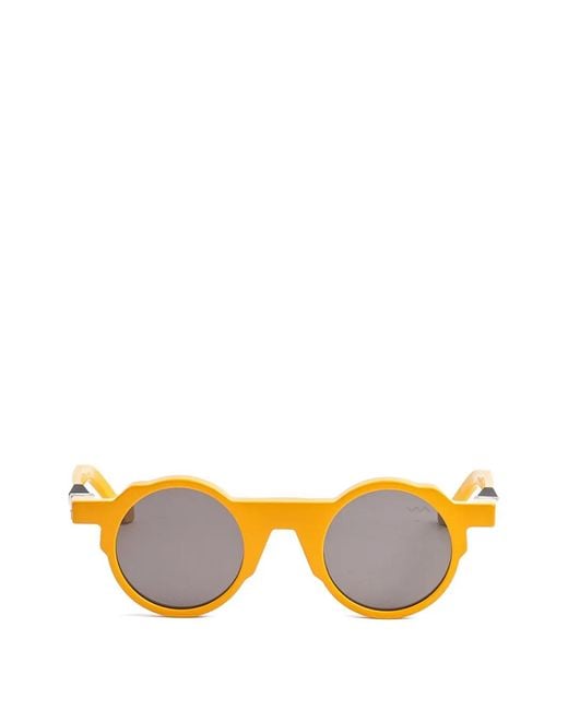 VAVA Eyewear Multicolor Round-Frame Sunglasses