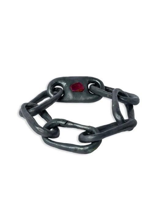 Parts Of 4 Blue Roman Medium Link Bracelet