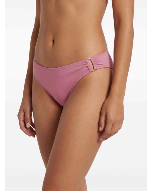 Vilebrequin Pink Metal-Detail Bikini Bottoms