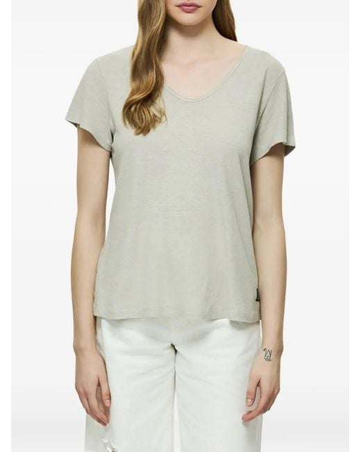 Dirty Laundry Natural Short-Sleeves T-Shirt