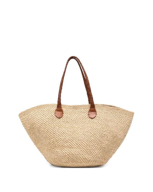 Dragon Diffusion Natural X Sovani Brunella Woven Tote Bag