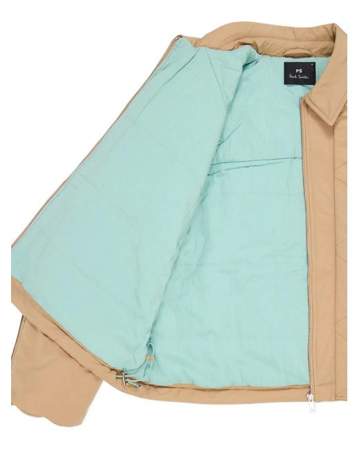 Paul Smith Natural Button Quilted Jacket