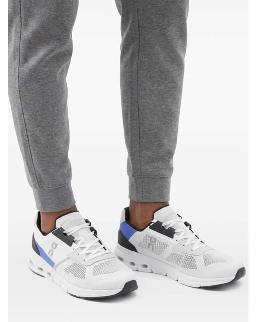On Shoes White Sneaker With Logo for men