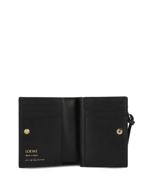 Loewe Red Compact Leather Wallet