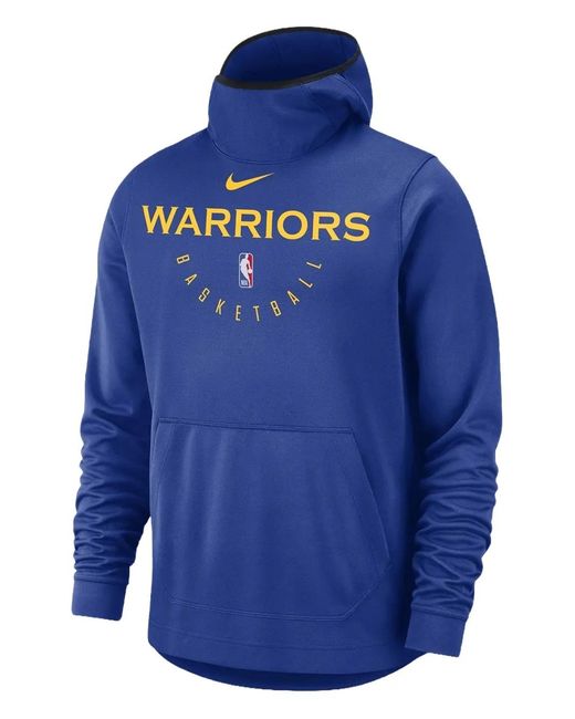 Nike Blue X Nba Golden State Warriors Hoodie for men
