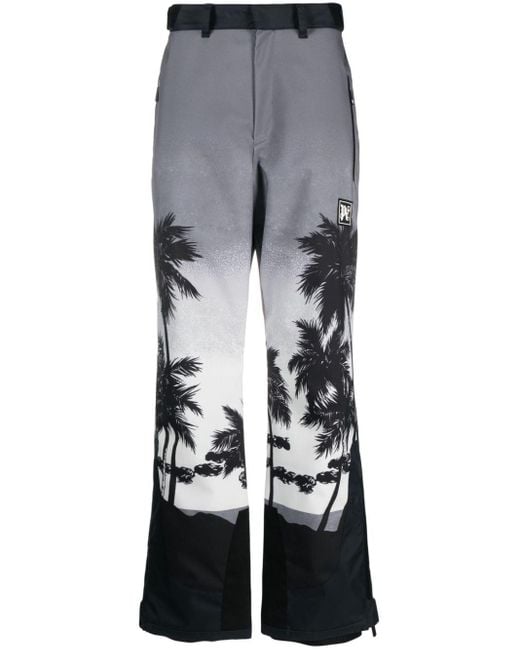 Pantaloni da sci Palms imbottiti di Palm Angels in Gray da Uomo