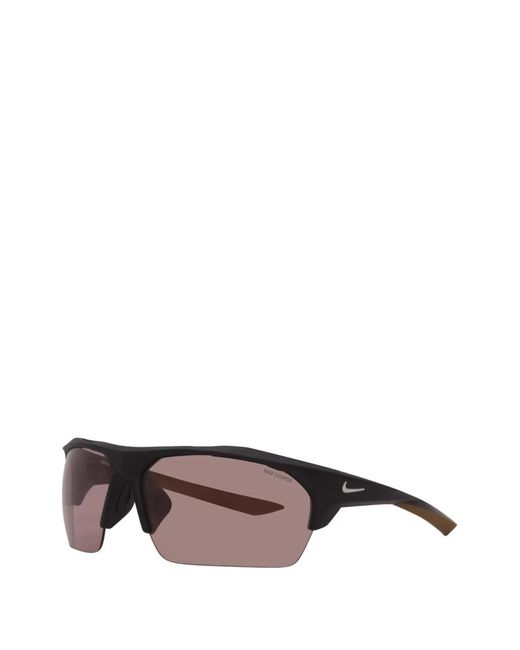 Nike Gray Terminus Pilot-Frame Sunglasses