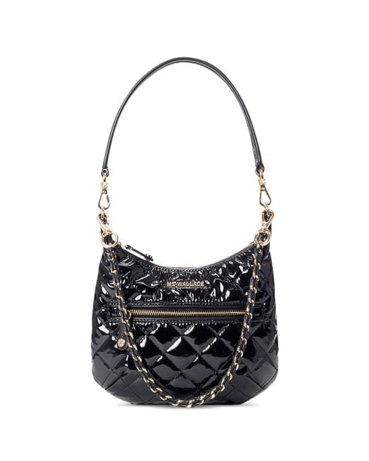 MZ Wallace Black Sienna Shoulder Bag