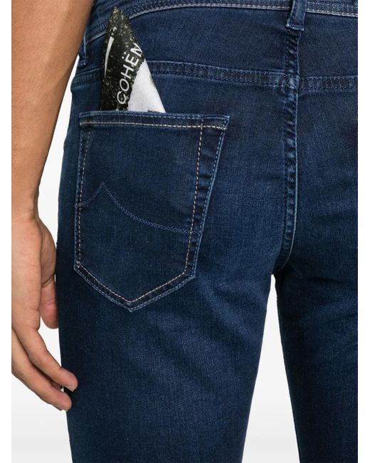 Super Slim Fit Denim Jeans Jacob Cohen de hombre de color Blue