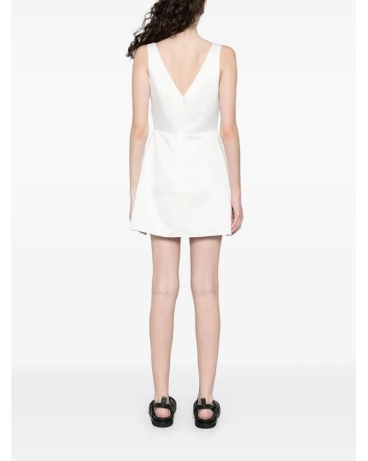 Reformation White Zenni Dress