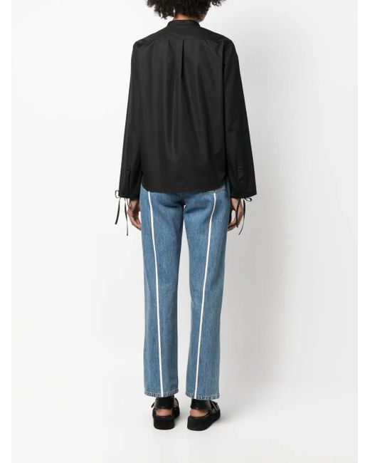 Aspesi Button-Down Blouse in het Black