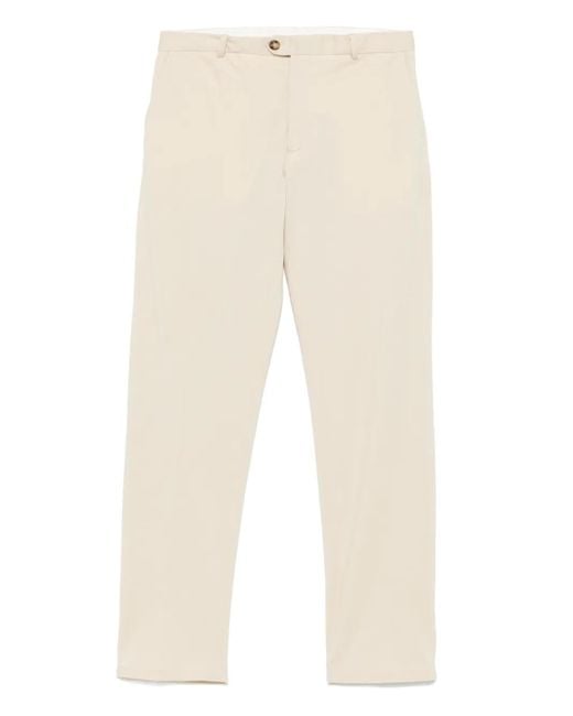 Circolo 1901 Natural Piqué-Weave Trousers for men