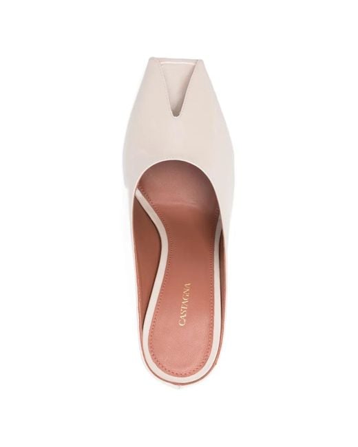 Castagna Natural Daisy Cutout Sandals