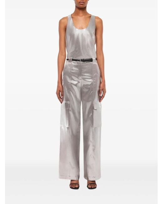 Jonathan Simkhai Gray Beatriz Trousers