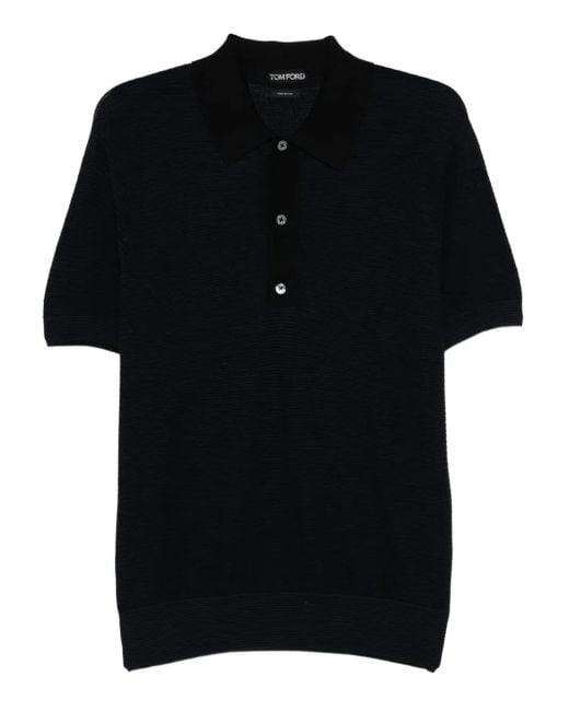 メンズ Tom Ford ポロシャツ Black