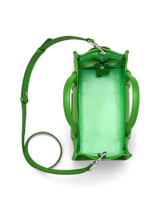 Marc Jacobs Green The Small Leather Handtasche