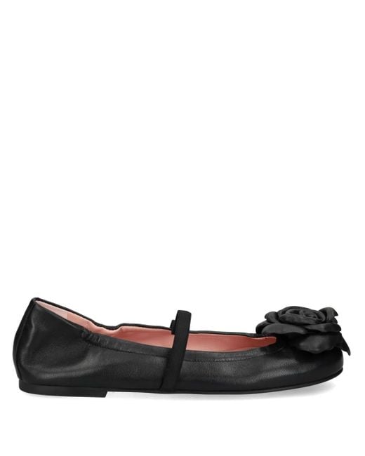 Pretty Ballerinas Black Rosario Ballet Flats