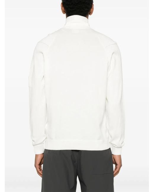 Pull À Détail Verres De Lunettes C P Company pour homme en coloris White