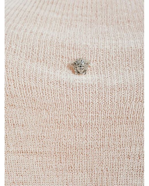 Pull À Col Roulé Versace en coloris White