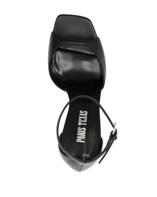Paris Texas Black Grace 110Mm Sandals