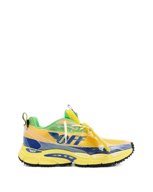 Off-White c/o Virgil Abloh Green Be Right Back Formula 1 Sneakers for men