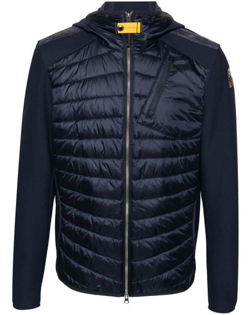 メンズ Parajumpers Nolan パデッドジャケット Blue