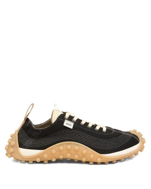 AMI Mirage Mesh Sneakers in het Black