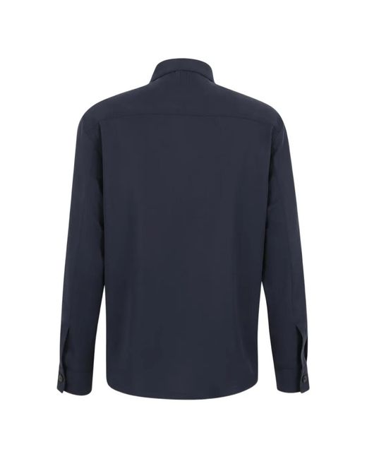 Canali Blue Pocket Button Jacket for men