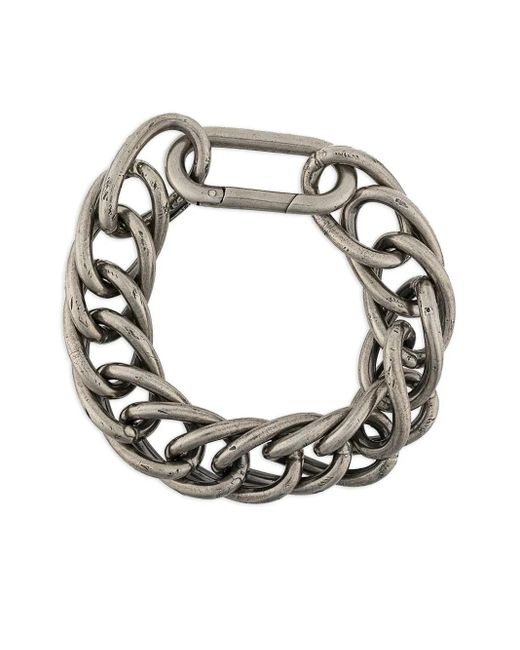Goti Schakelarmband in het Metallic voor heren