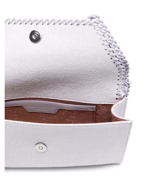 Stella McCartney White Mini Falabella Cross Body Bag