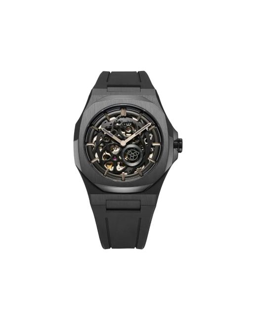 D1 Milano Black Skeleton 41.5Mm