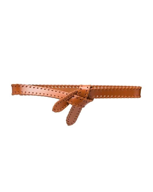 Isabel Marant Brown Lecce Leather Belt