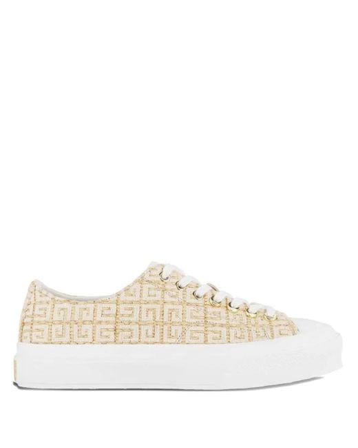 Sneakers Con Motivo 4G di Givenchy in White
