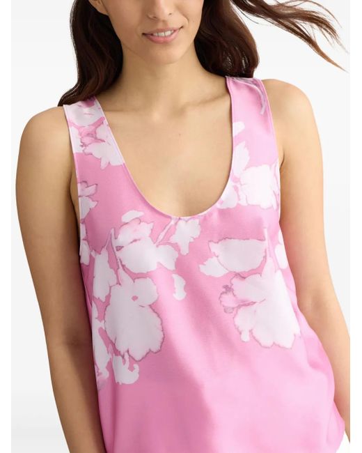 Liu Jo フローラル トップ Pink