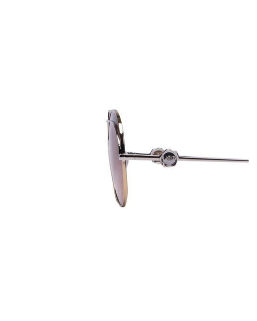 Viktor & Rolf Pink Pilot-Frame Sunglasses