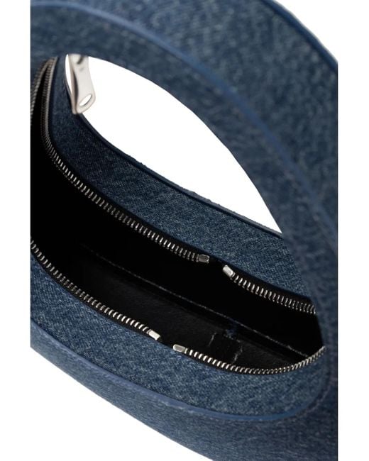 Coperni Swipe デニムショルダーバッグ Blue