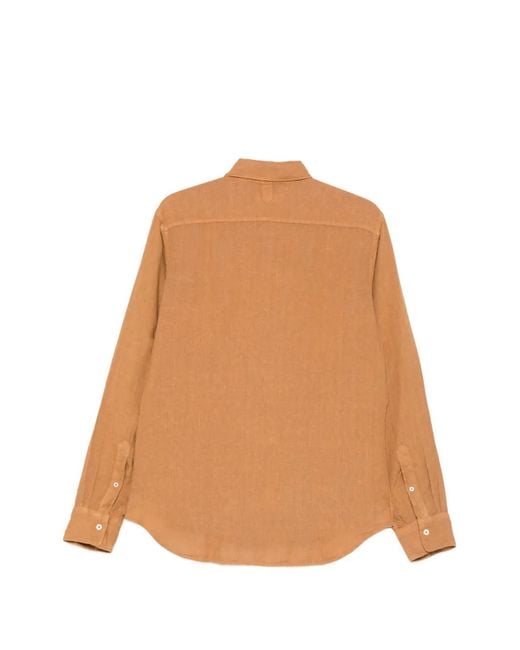 Canali Natural Buttoned Shirt for men