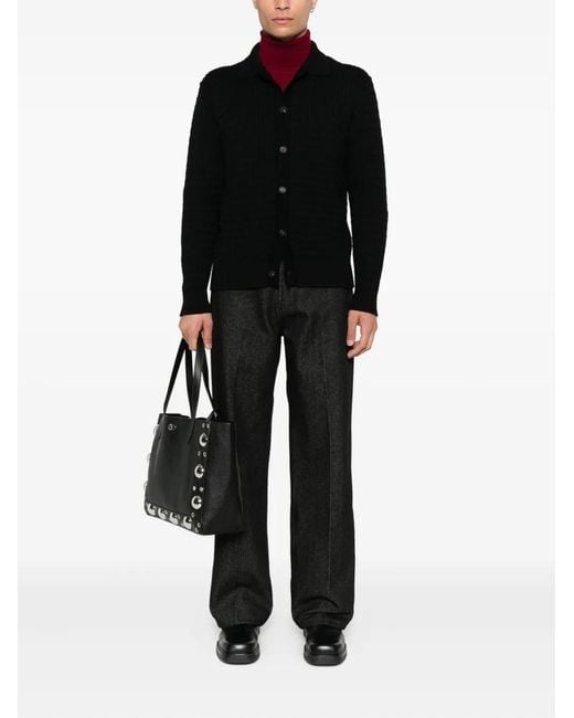 Tagliatore Black Sweaters for men