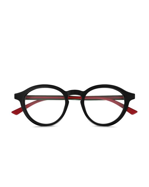 Gafas Con Montura Redonda Gucci de hombre de color Black