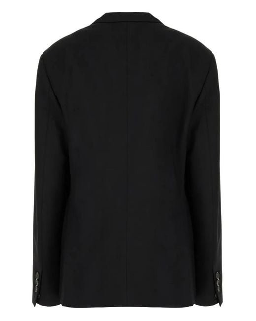 DSquared² Black Single-Breasted Blazer