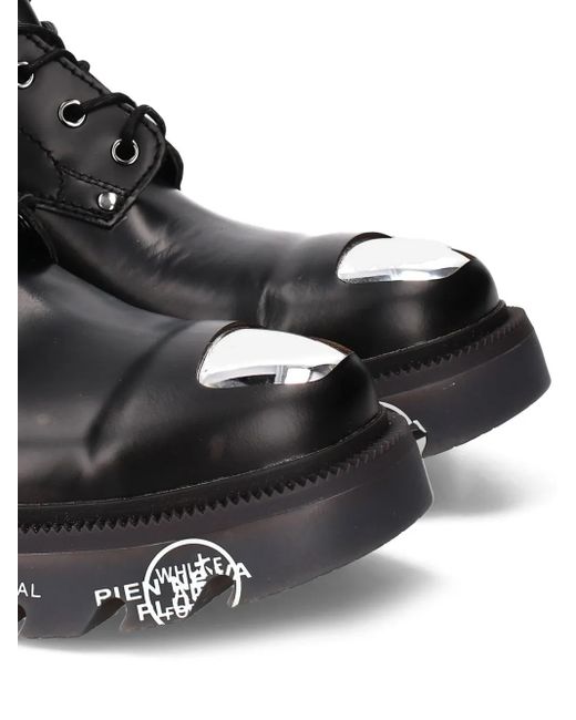 Stivali Stringati Brixton di Premiata in Black da Uomo