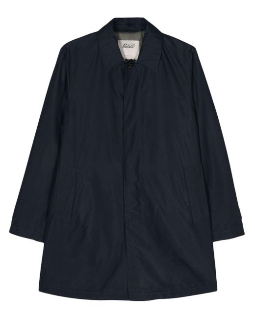 Valstar Blue Tonal Stitching Lightweight Raincoat for men