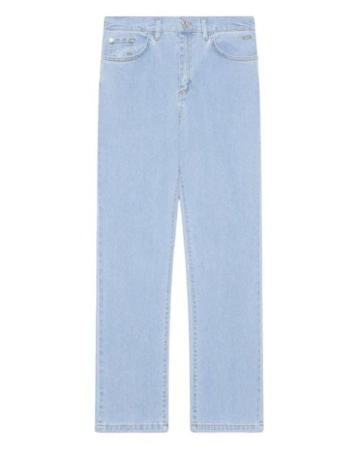 Gcds Blue Cotton Jeans