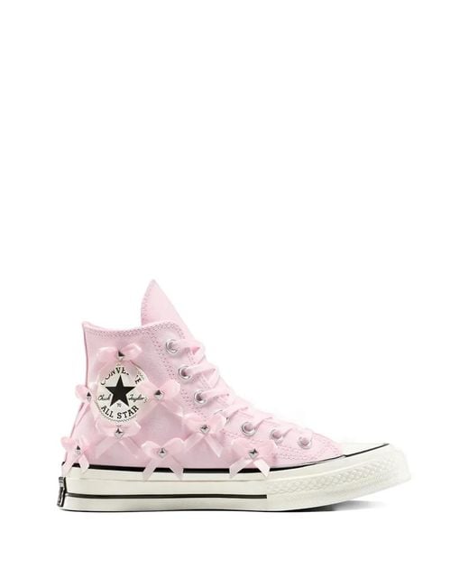 Converse Pink Bows Chuck 70 Sneakers