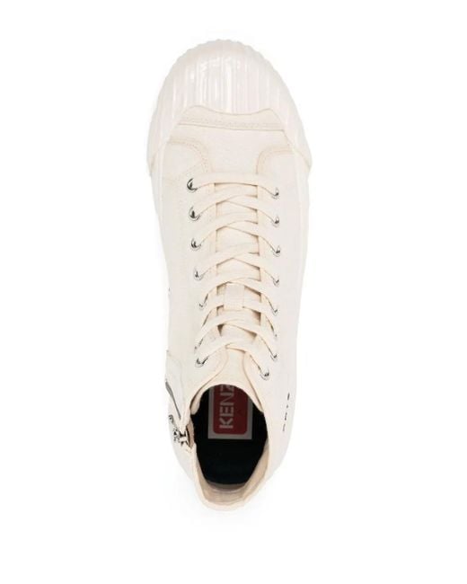 KENZO White School High-top Trainers for men